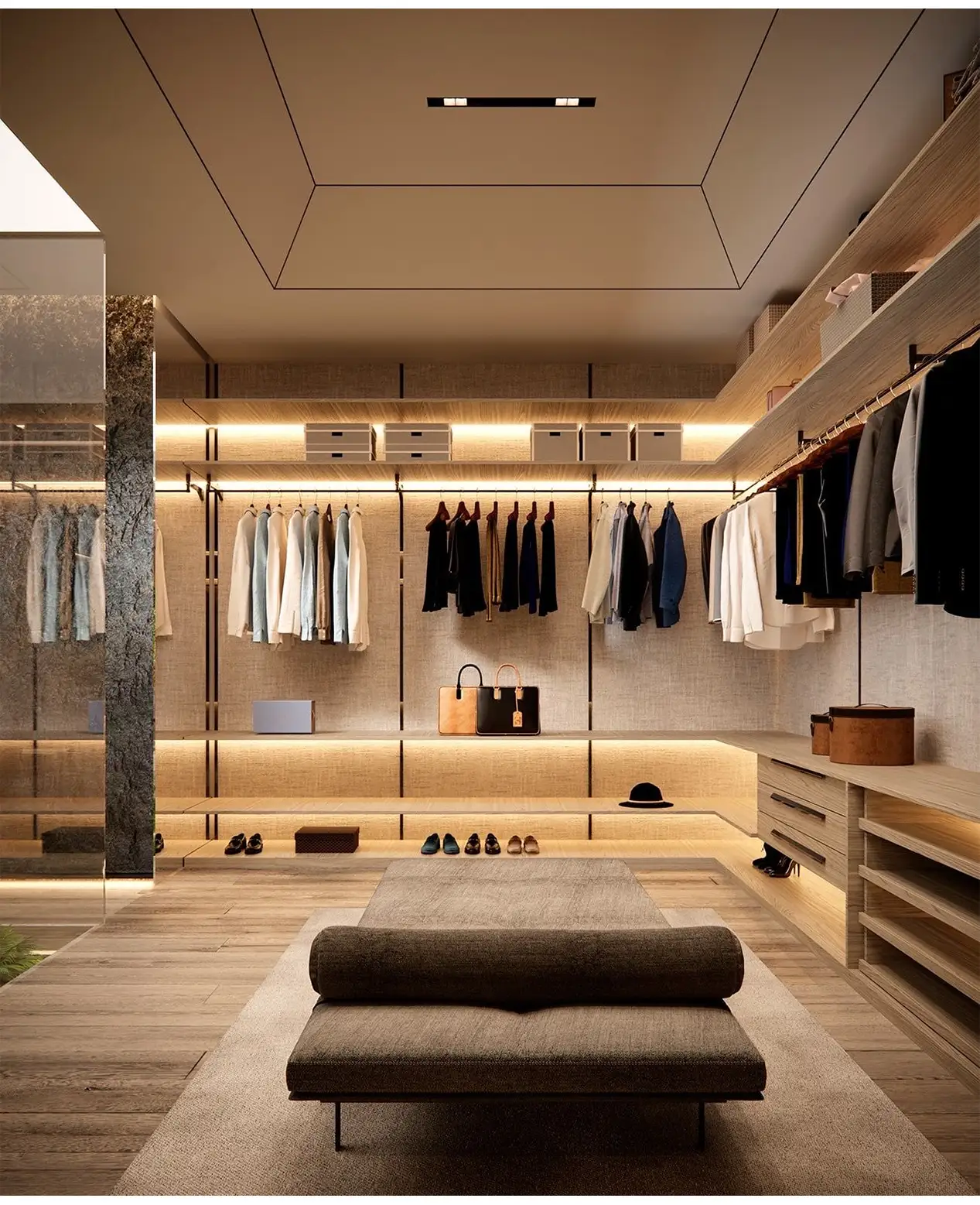 kelen 2026 bespoke bedroom wardrobe: luxury custom walk in closet, modern mdf wood armoire storage design