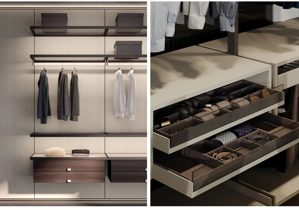 kelen 2026 bespoke bedroom wardrobe: luxury custom walk in closet, modern mdf wood armoire storage design