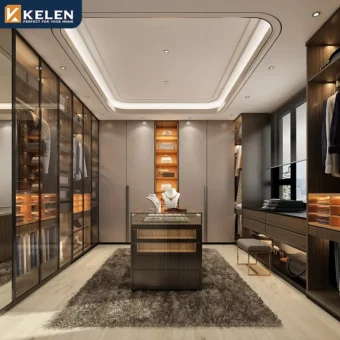 KELEN 2026 Luxury Aluminium Closet Wardrobe Bedroom Cabinet Modern Closet Designs Wardrobe Furniture Clothes Wardrobe Closet