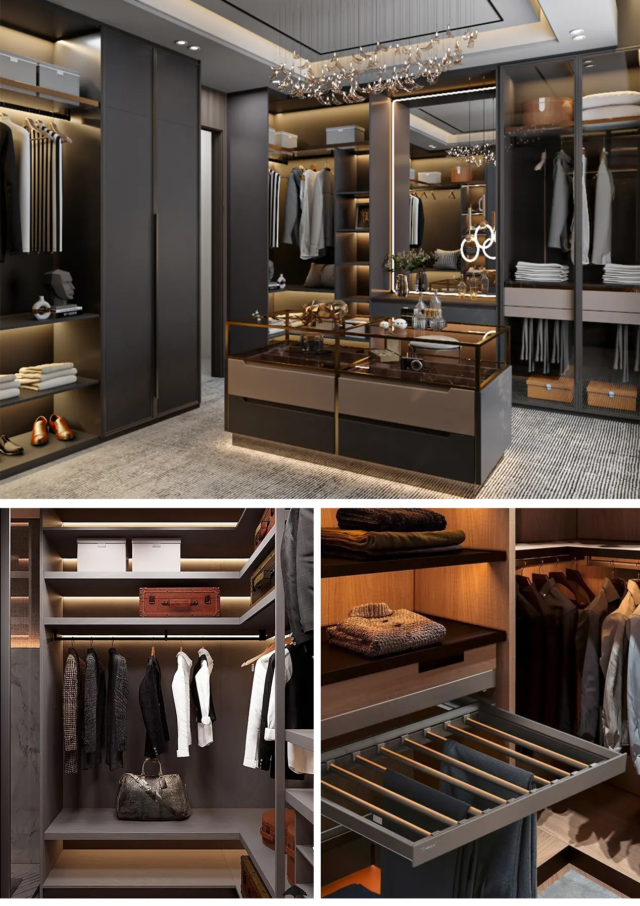 kelen 2026 custom aluminium closet armoire modern wardrobe bedroom wardrobes design wardrobe cabinet wooden wardrobe closet